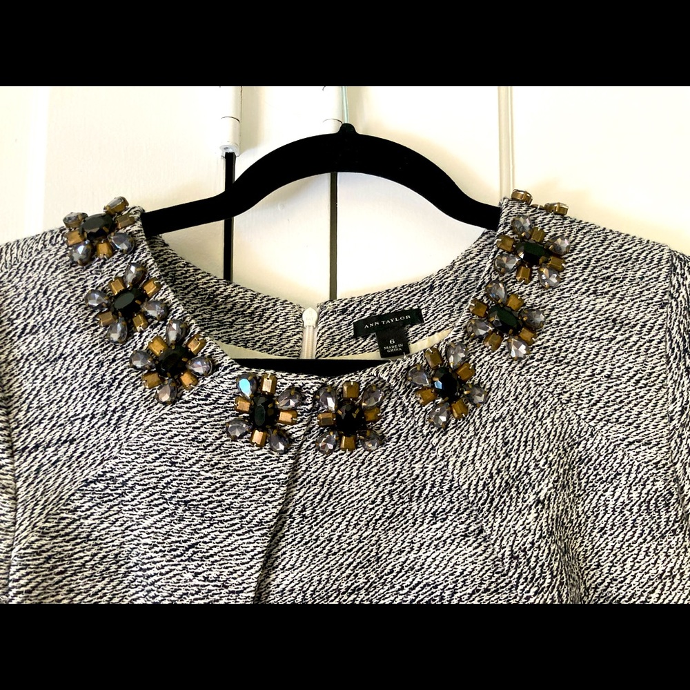 Beautiful Anthro jeweled dress